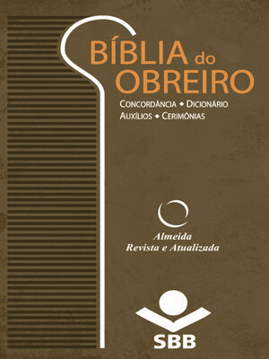 cover image of Bíblia do Obreiro--Almeida Revista e Atualizada